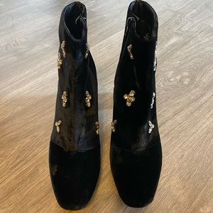 Anne Klein suede boots